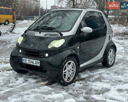 Чорний Смарт Fortwo, об'ємом двигуна 0.6 л та пробігом 170 тис. км за 2500 $, фото 1 на Automoto.ua