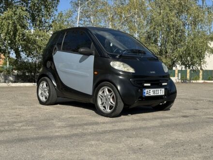 Смарт Fortwo 2001 у Дніпро (Дніпропетровську) на Automoto.ua Чорний Смарт Fortwo, об'ємом двигуна 0.6 л та пробігом 111 тис. км за 2600 $, фото 1 на Automoto.ua