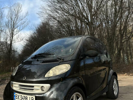 Черный Смарт Форту, объемом двигателя 0.7 л и пробегом 242 тыс. км за 3200 $, фото 1 на Automoto.ua