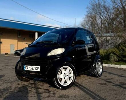 Чорний Смарт Fortwo, об'ємом двигуна 0.6 л та пробігом 255 тис. км за 2500 $, фото 1 на Automoto.ua