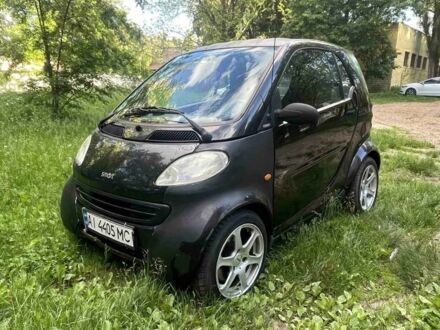 Чорний Смарт Fortwo, об'ємом двигуна 0.6 л та пробігом 170 тис. км за 2550 $, фото 1 на Automoto.ua