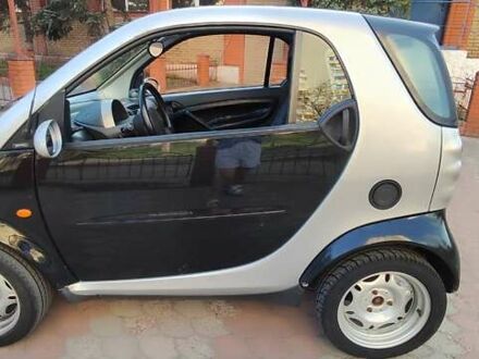 Черный Смарт Форту, объемом двигателя 0.6 л и пробегом 215 тыс. км за 3600 $, фото 1 на Automoto.ua