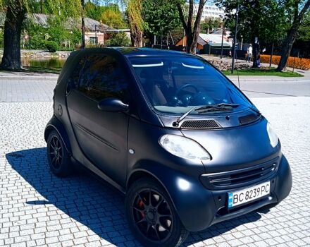 Чорний Смарт Fortwo, об'ємом двигуна 0.6 л та пробігом 246 тис. км за 2900 $, фото 1 на Automoto.ua