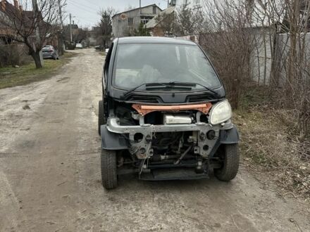 Черный Смарт Форту, объемом двигателя 0.6 л и пробегом 200 тыс. км за 850 $, фото 1 на Automoto.ua