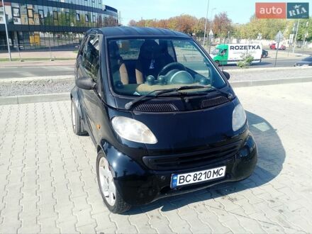 Чорний Смарт Fortwo, об'ємом двигуна 0.8 л та пробігом 345 тис. км за 2400 $, фото 1 на Automoto.ua