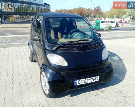 Чорний Смарт Fortwo, об'ємом двигуна 0.8 л та пробігом 345 тис. км за 2400 $, фото 1 на Automoto.ua