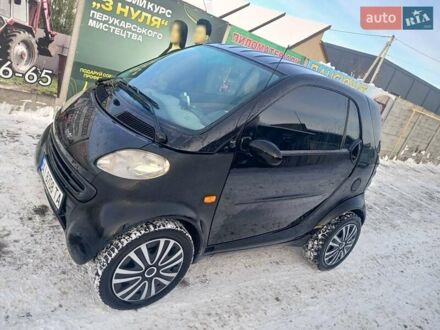 Чорний Смарт Fortwo, об'ємом двигуна 0.6 л та пробігом 192 тис. км за 2700 $, фото 1 на Automoto.ua