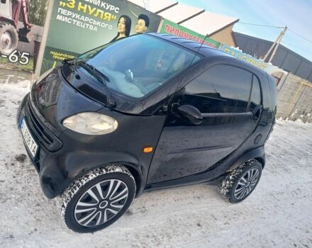 Чорний Смарт Fortwo, об'ємом двигуна 0.6 л та пробігом 192 тис. км за 3000 $, фото 1 на Automoto.ua