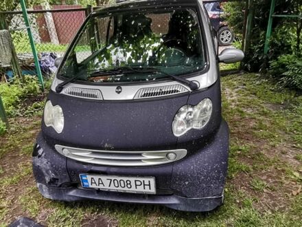 Смарт Форту 2001 в Киеве на Automoto.ua Черный Смарт Форту, объемом двигателя 0.6 л и пробегом 187 тыс. км за 2550 $, фото 1 на Automoto.ua
