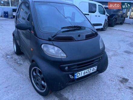Чорний Смарт Fortwo, об'ємом двигуна 0.6 л та пробігом 121 тис. км за 1483 $, фото 1 на Automoto.ua