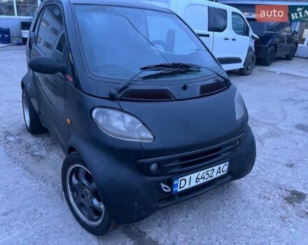 Черный Смарт Форту, объемом двигателя 0.6 л и пробегом 121 тыс. км за 1483 $, фото 1 на Automoto.ua