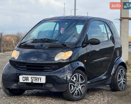 Черный Смарт Форту, объемом двигателя 0.6 л и пробегом 237 тыс. км за 2500 $, фото 1 на Automoto.ua