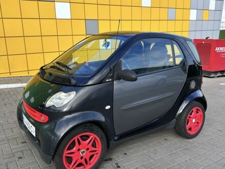 Чорний Смарт Fortwo, об'ємом двигуна 0.6 л та пробігом 221 тис. км за 3500 $, фото 1 на Automoto.ua
