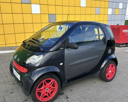 Чорний Смарт Fortwo, об'ємом двигуна 0.6 л та пробігом 221 тис. км за 3500 $, фото 1 на Automoto.ua