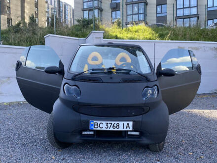 Черный Смарт Форту, объемом двигателя 0.6 л и пробегом 350 тыс. км за 3400 $, фото 1 на Automoto.ua