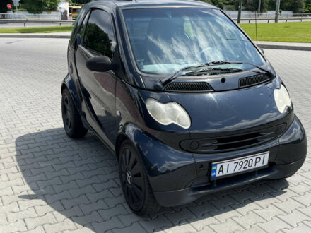 Чорний Смарт Fortwo, об'ємом двигуна 0.6 л та пробігом 181 тис. км за 2700 $, фото 1 на Automoto.ua