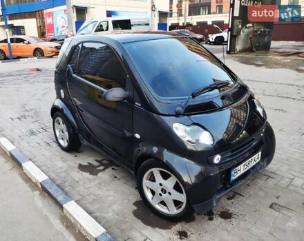 Черный Смарт Форту, объемом двигателя 0.6 л и пробегом 190 тыс. км за 2600 $, фото 1 на Automoto.ua