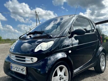 Черный Смарт Форту, объемом двигателя 0.6 л и пробегом 95 тыс. км за 1900 $, фото 1 на Automoto.ua