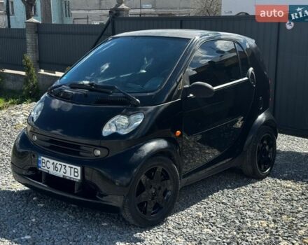 Черный Смарт Форту, объемом двигателя 0.8 л и пробегом 200 тыс. км за 2999 $, фото 1 на Automoto.ua