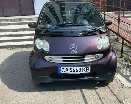 Черный Смарт Форту, объемом двигателя 0.6 л и пробегом 181 тыс. км за 3400 $, фото 1 на Automoto.ua
