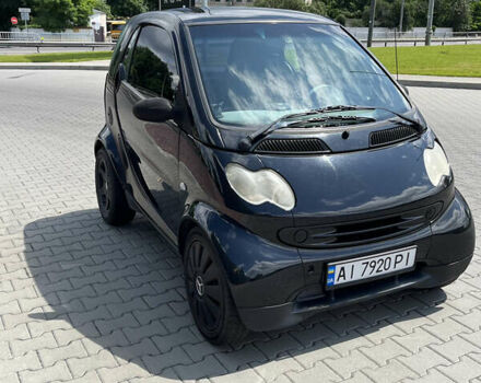 Черный Смарт Форту, объемом двигателя 0.6 л и пробегом 181 тыс. км за 3450 $, фото 1 на Automoto.ua