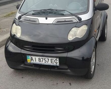 Чорний Смарт Fortwo, об'ємом двигуна 0.6 л та пробігом 152 тис. км за 2900 $, фото 1 на Automoto.ua