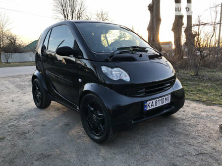 Чорний Смарт Fortwo, об'ємом двигуна 0.6 л та пробігом 152 тис. км за 3700 $, фото 1 на Automoto.ua