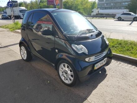 Чорний Смарт Fortwo, об'ємом двигуна 0.6 л та пробігом 195 тис. км за 2916 $, фото 1 на Automoto.ua