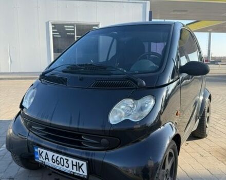 Черный Смарт Форту, объемом двигателя 0.6 л и пробегом 225 тыс. км за 2500 $, фото 1 на Automoto.ua