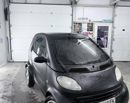 Черный Смарт Форту, объемом двигателя 0.6 л и пробегом 180 тыс. км за 2700 $, фото 1 на Automoto.ua