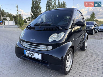 Смарт Форту 2002 в Черкассах на Automoto.ua Черный Смарт Форту, объемом двигателя 0.6 л и пробегом 156 тыс. км за 4200 $, фото 1 на Automoto.ua