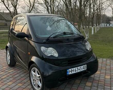 Черный Смарт Форту, объемом двигателя 0.6 л и пробегом 167 тыс. км за 3300 $, фото 1 на Automoto.ua