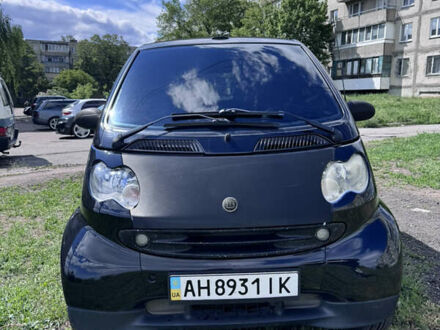 Чорний Смарт Fortwo, об'ємом двигуна 0.6 л та пробігом 143 тис. км за 3100 $, фото 1 на Automoto.ua
