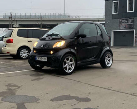 Чорний Смарт Fortwo, об'ємом двигуна 0.6 л та пробігом 190 тис. км за 3650 $, фото 1 на Automoto.ua