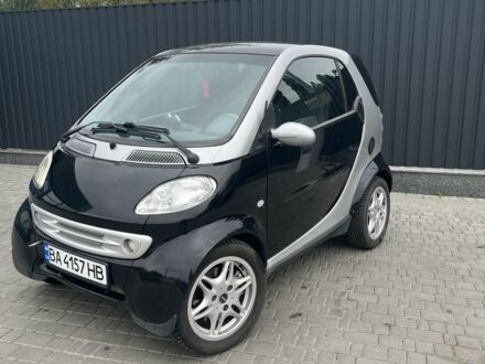 Чорний Смарт Fortwo, об'ємом двигуна 0.6 л та пробігом 175 тис. км за 3550 $, фото 1 на Automoto.ua