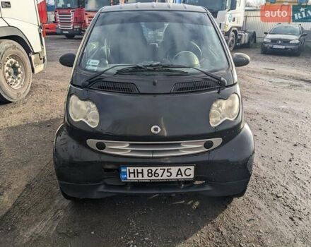 Черный Смарт Форту, объемом двигателя 0.8 л и пробегом 235 тыс. км за 2700 $, фото 1 на Automoto.ua