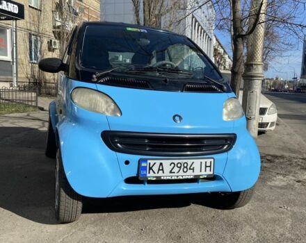 Чорний Смарт Fortwo, об'ємом двигуна 0.6 л та пробігом 220 тис. км за 2600 $, фото 1 на Automoto.ua