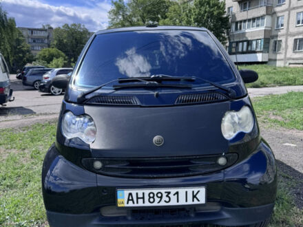 Чорний Смарт Fortwo, об'ємом двигуна 0.6 л та пробігом 143 тис. км за 3500 $, фото 1 на Automoto.ua