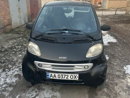 Чорний Смарт Fortwo, об'ємом двигуна 0.6 л та пробігом 230 тис. км за 1800 $, фото 1 на Automoto.ua