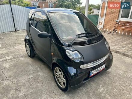 Черный Смарт Форту, объемом двигателя 0.6 л и пробегом 188 тыс. км за 3187 $, фото 1 на Automoto.ua