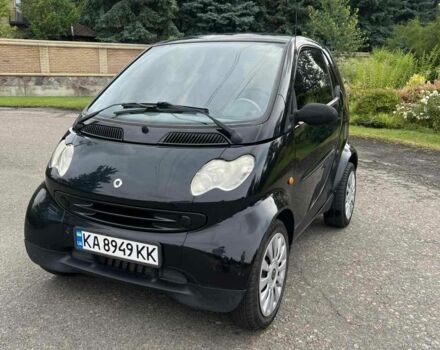 Черный Смарт Форту, объемом двигателя 0.7 л и пробегом 190 тыс. км за 3100 $, фото 1 на Automoto.ua
