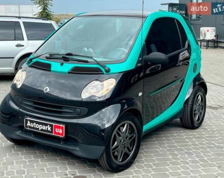 Чорний Смарт Fortwo, об'ємом двигуна 0.6 л та пробігом 260 тис. км за 4690 $, фото 1 на Automoto.ua