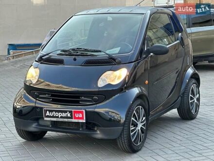 Чорний Смарт Fortwo, об'ємом двигуна 0.7 л та пробігом 128 тис. км за 3990 $, фото 1 на Automoto.ua