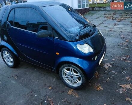 Чорний Смарт Fortwo, об'ємом двигуна 0.7 л та пробігом 196 тис. км за 2700 $, фото 1 на Automoto.ua