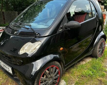 Чорний Смарт Fortwo, об'ємом двигуна 0.7 л та пробігом 127 тис. км за 1800 $, фото 1 на Automoto.ua