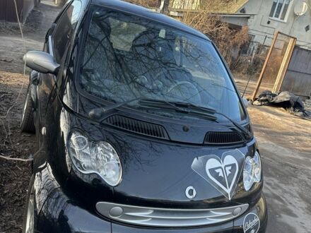 Чорний Смарт Fortwo, об'ємом двигуна 0.7 л та пробігом 200 тис. км за 3000 $, фото 1 на Automoto.ua