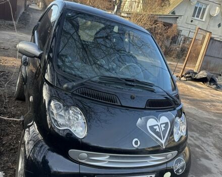 Чорний Смарт Fortwo, об'ємом двигуна 0.7 л та пробігом 200 тис. км за 3000 $, фото 1 на Automoto.ua