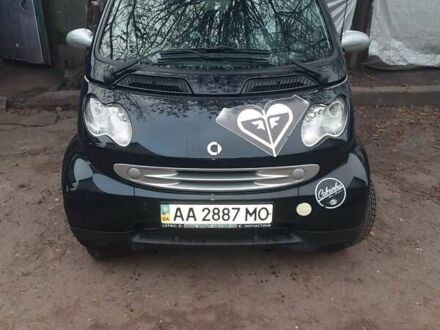 Черный Смарт Форту, объемом двигателя 0.7 л и пробегом 209 тыс. км за 2850 $, фото 1 на Automoto.ua