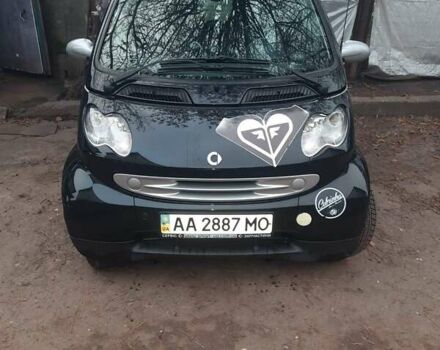 Чорний Смарт Fortwo, об'ємом двигуна 0.7 л та пробігом 209 тис. км за 2850 $, фото 1 на Automoto.ua