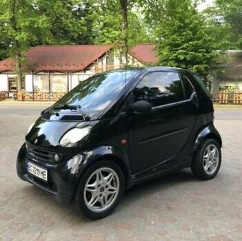 Черный Смарт Форту, объемом двигателя 0.7 л и пробегом 251 тыс. км за 3650 $, фото 1 на Automoto.ua